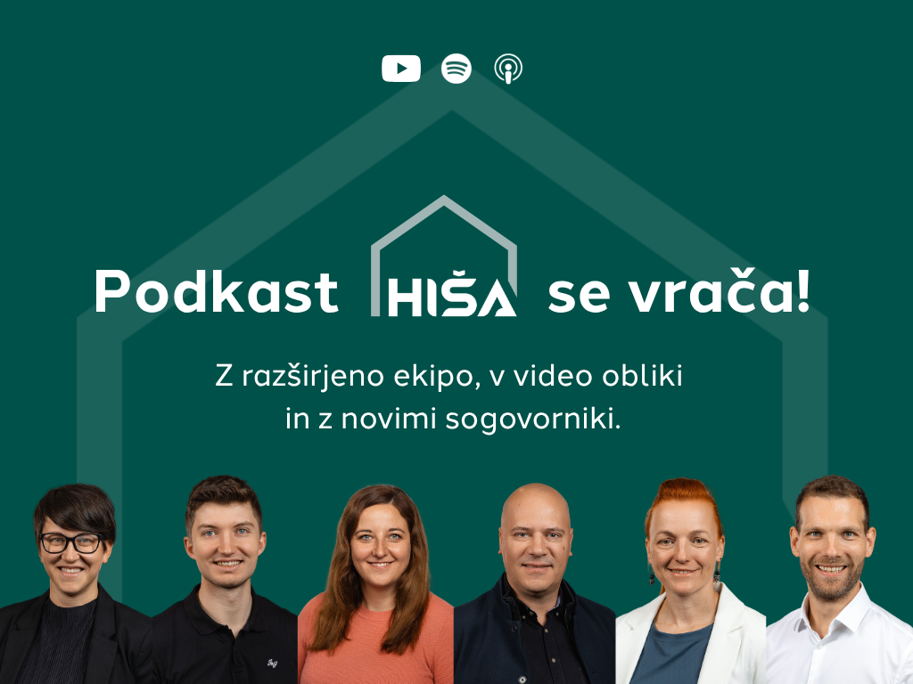 Napovednik: Podkast Hiša se vrača